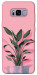 Чехол Pink plant для Galaxy S8+