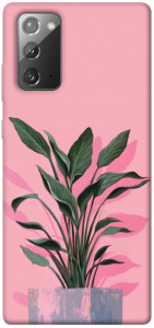 Чохол Pink plant для Galaxy Note 20