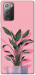 Чохол Pink plant для Galaxy Note 20