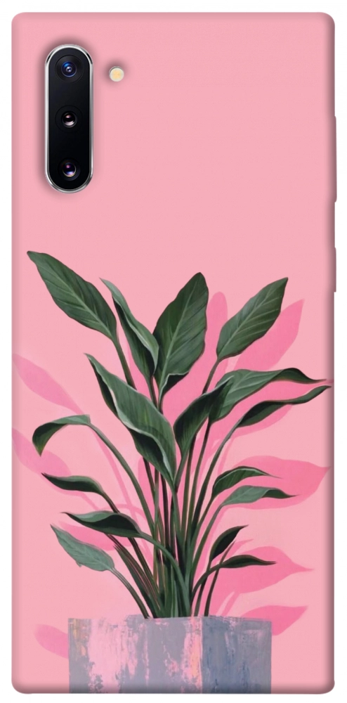Чохол Pink plant для Galaxy Note 10 (2019)