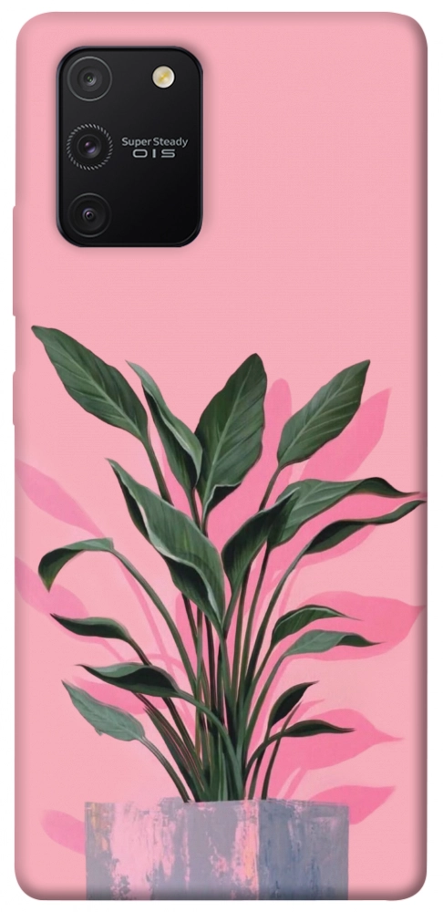 Чохол Pink plant для Galaxy S10 Lite (2020)
