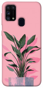 Чехол Pink plant для Galaxy M31 (2020)