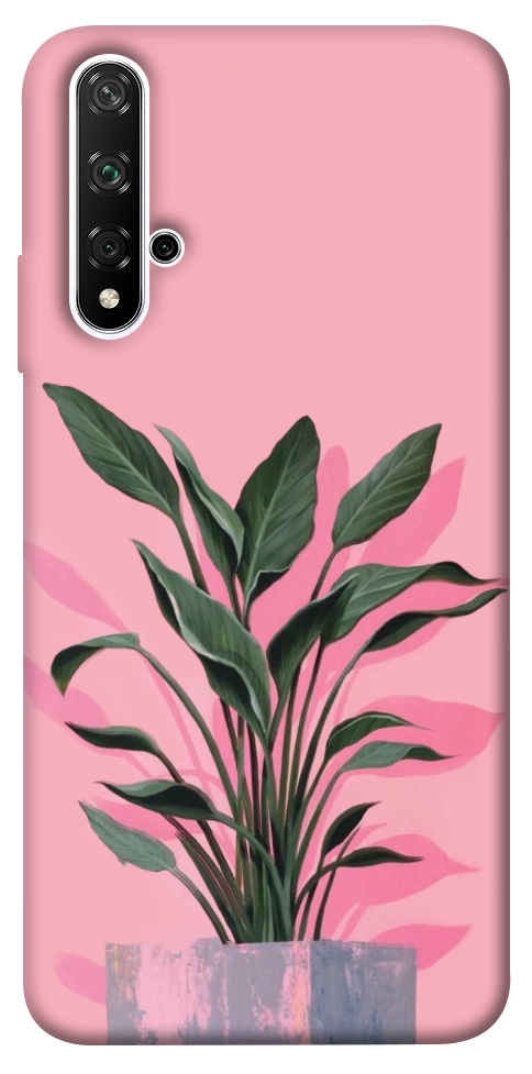 Чехол Pink plant для Huawei Honor 20