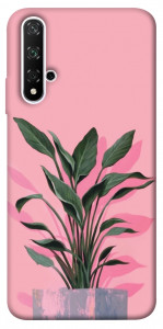 Чехол Pink plant для Huawei Nova 5T