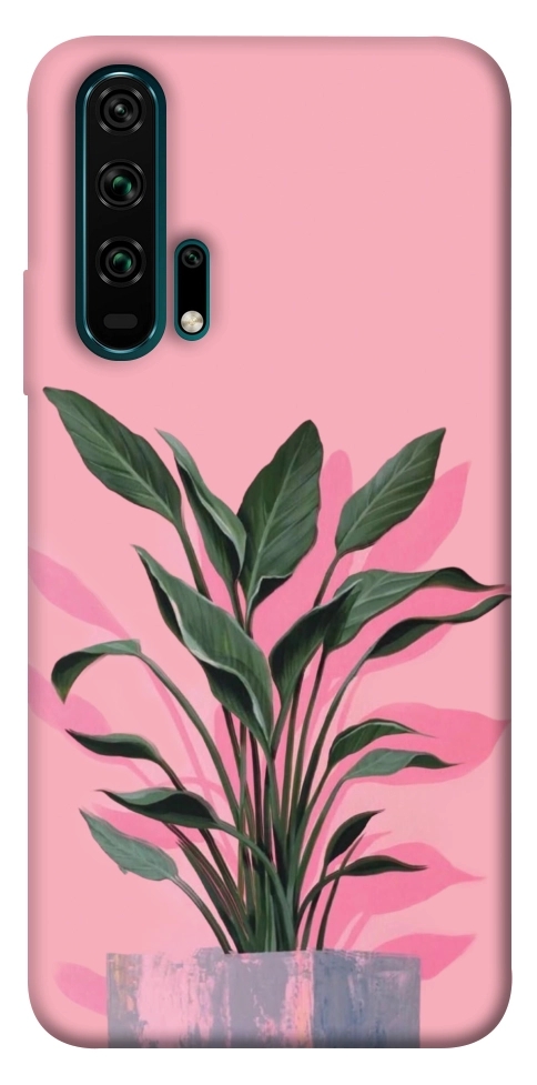 Чехол Pink plant для Huawei Honor 20 Pro
