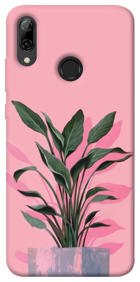 Чехол Pink plant для Huawei P Smart (2019)