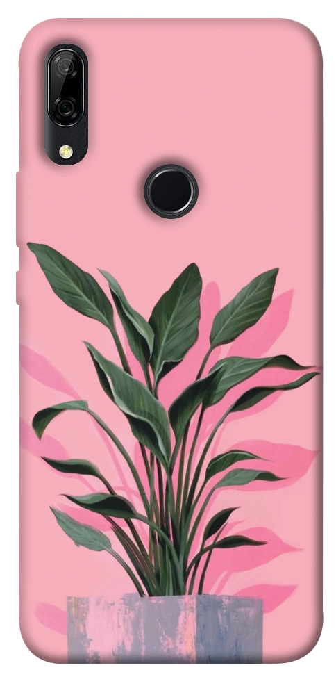 Чехол Pink plant для Huawei P Smart Z