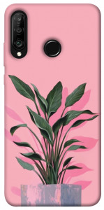 Чехол Pink plant для Huawei P30 Lite