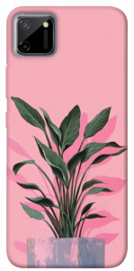 Чехол Pink plant для Realme C11