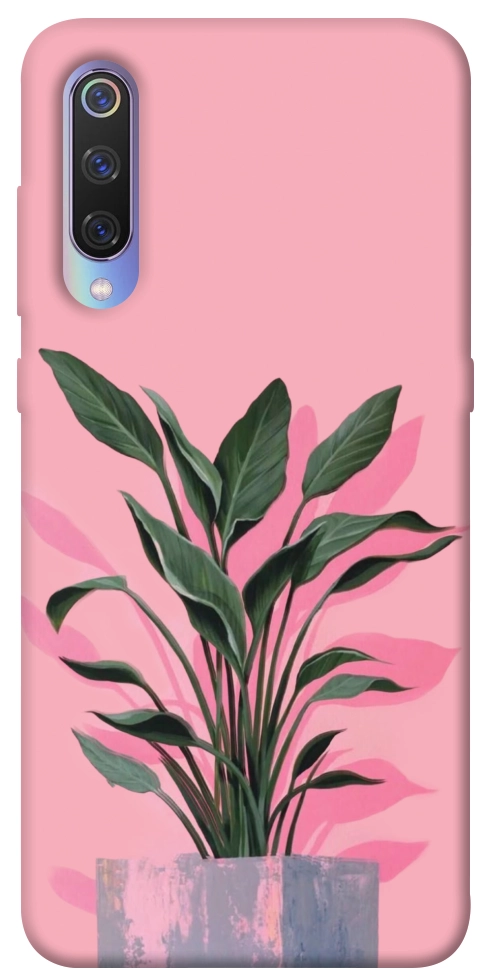 Чехол Pink plant для Xiaomi Mi 9