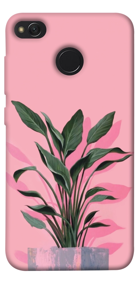 Чехол Pink plant для Xiaomi Redmi 4X