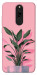 Чехол Pink plant для Xiaomi Redmi 8