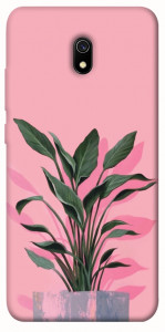 Чехол Pink plant для Xiaomi Redmi 8a