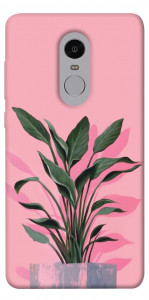 Чехол Pink plant для Xiaomi Redmi Note 4X