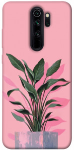 Чохол Pink plant для Xiaomi Redmi Note 8 Pro
