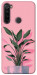 Чехол Pink plant для Xiaomi Redmi Note 8T