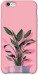 Чехол Pink plant для iPhone 6S Plus