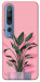 Чехол Pink plant для Xiaomi Mi 10