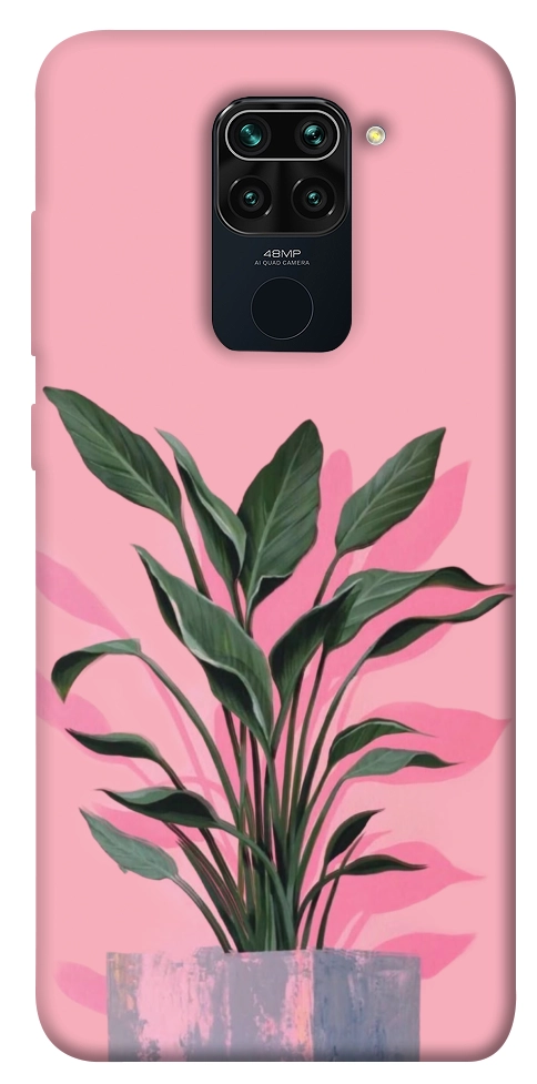 Чехол Pink plant для Xiaomi Redmi 10X