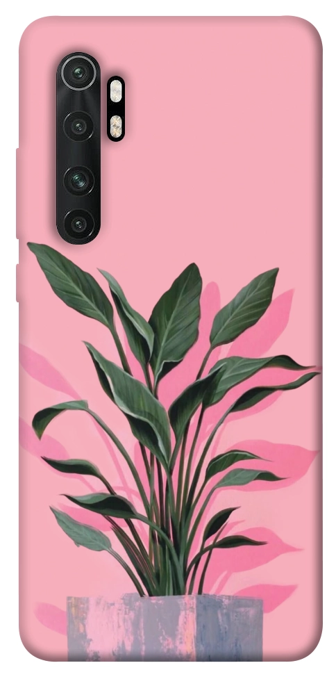 Чехол Pink plant для Xiaomi Mi Note 10 Lite