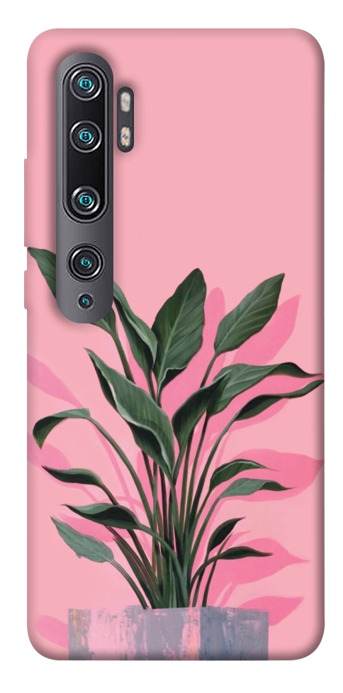 Чехол Pink plant для Xiaomi Mi CC9 Pro