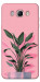 Чехол Pink plant для Galaxy J5 (2016)