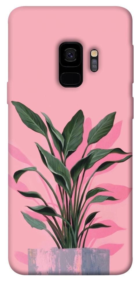 Чехол Pink plant для Galaxy S9