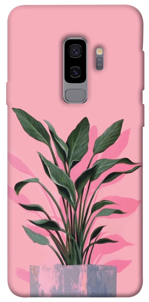 Чехол Pink plant для Galaxy S9+