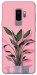 Чехол Pink plant для Galaxy S9+