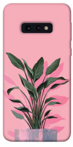 Чохол Pink plant для Galaxy S10e