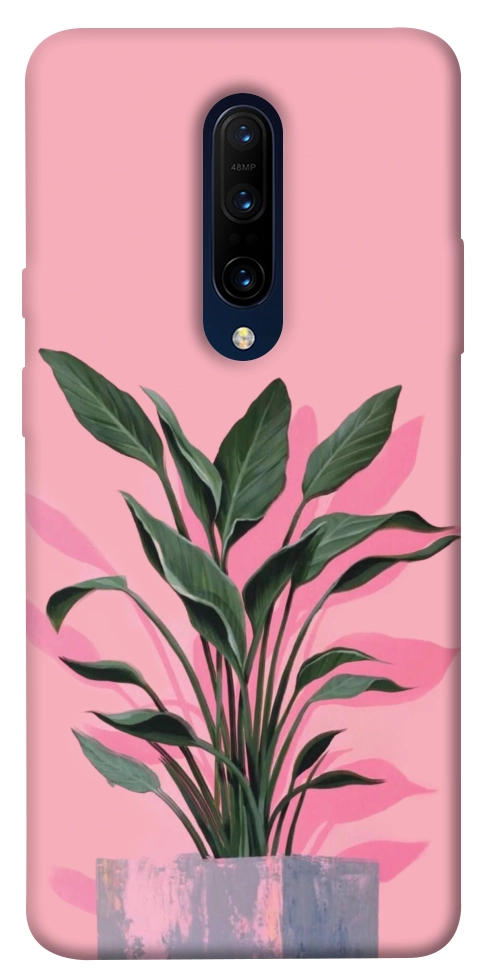 Чохол Pink plant для OnePlus 7 Pro