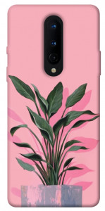 Чохол Pink plant для OnePlus 8