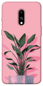 Чехол Pink plant для OnePlus 7