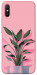 Чехол Pink plant для Xiaomi Redmi 9A
