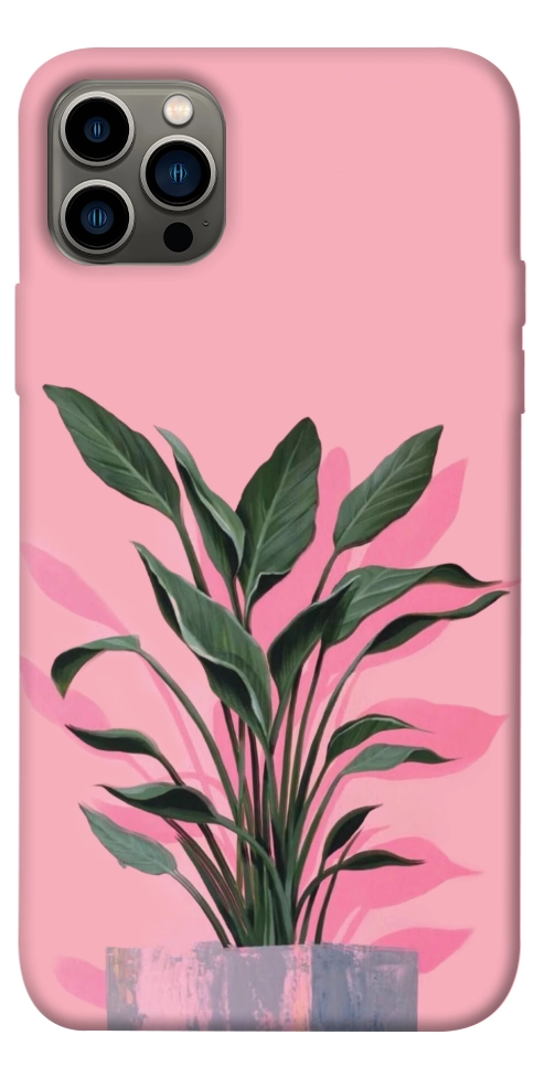 Чехол Pink plant для iPhone 12 Pro