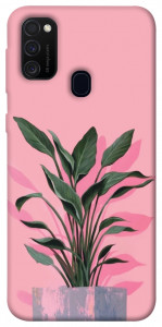 Чохол Pink plant для Samsung Galaxy M30s﻿