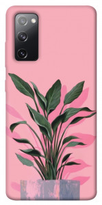 Чехол Pink plant для Galaxy S20 FE