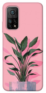 Чехол Pink plant для Xiaomi Mi 10T