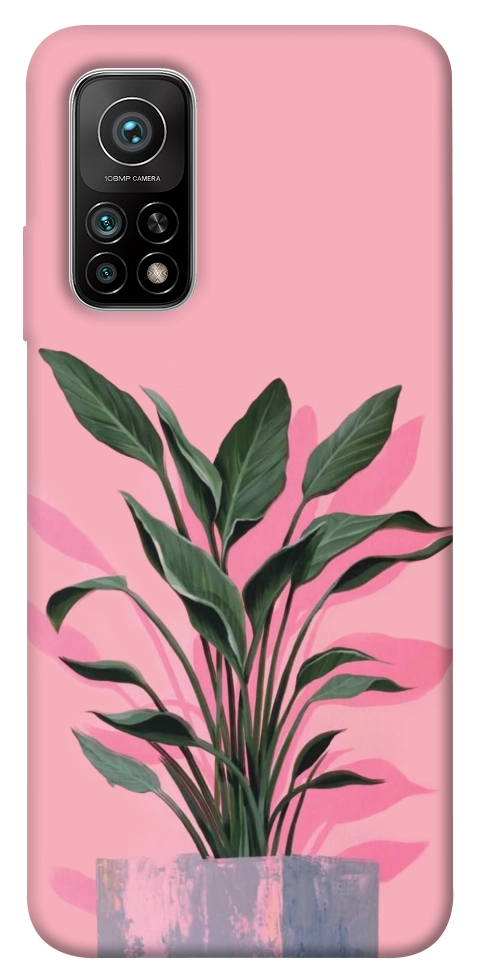 Чехол Pink plant для Xiaomi Mi 10T Pro