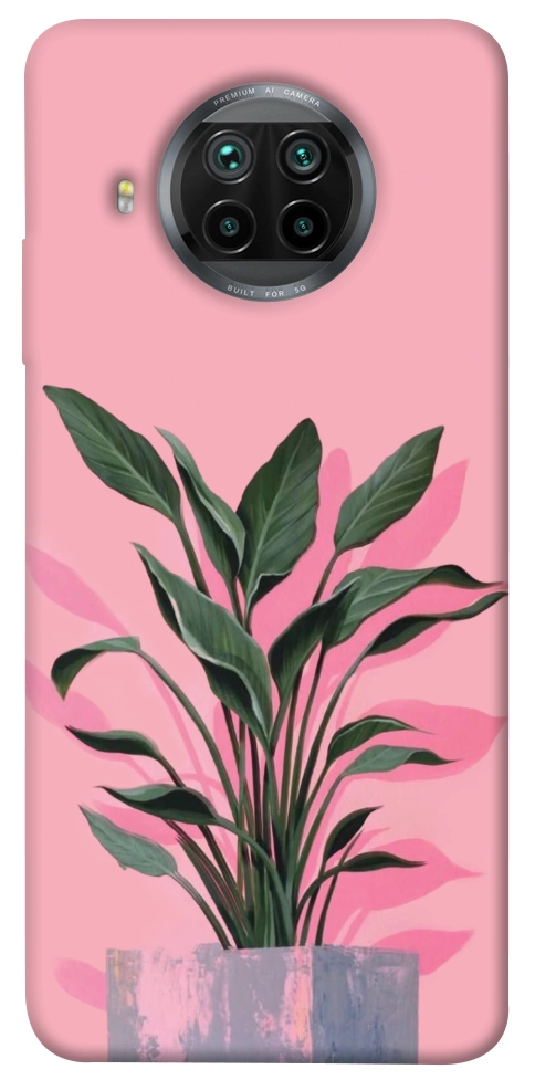 Чехол Pink plant для Xiaomi Mi 10T Lite