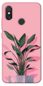 Чехол Pink plant для Xiaomi Mi 8