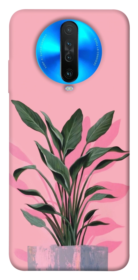 Чехол Pink plant для Xiaomi Redmi K30