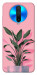 Чехол Pink plant для Xiaomi Redmi K30