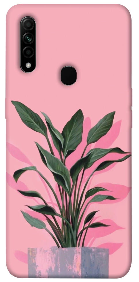 Чохол Pink plant для Oppo A31