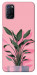 Чехол Pink plant для Oppo A92