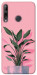 Чехол Pink plant для Y7p (2020)