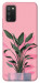 Чехол Pink plant для Galaxy A02s