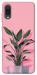 Чехол Pink plant для Galaxy A02