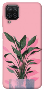 Чохол Pink plant для Galaxy A12