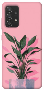Чехол Pink plant для Samsung Galaxy A72 4G